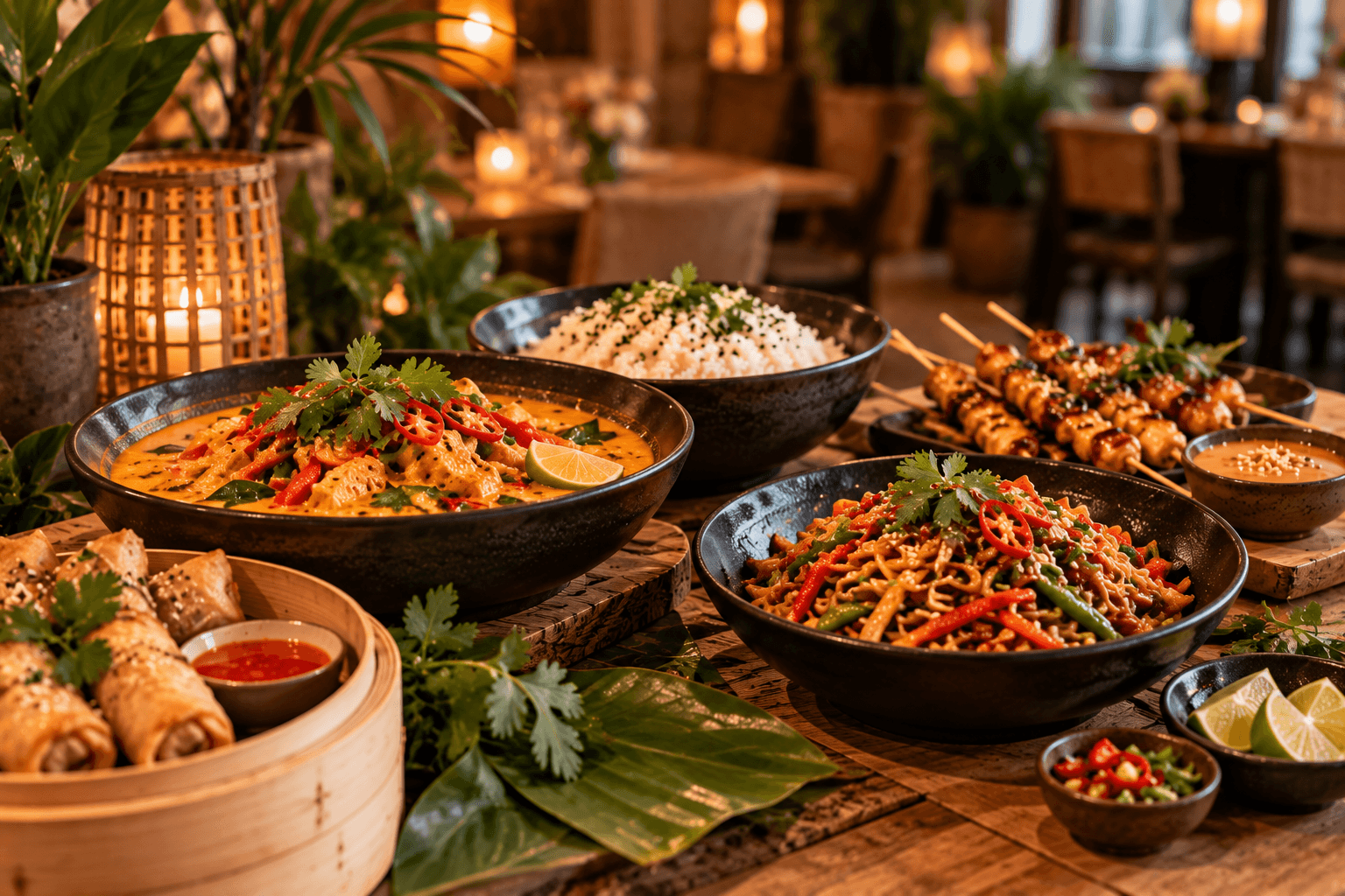 Asia Buffet Abend