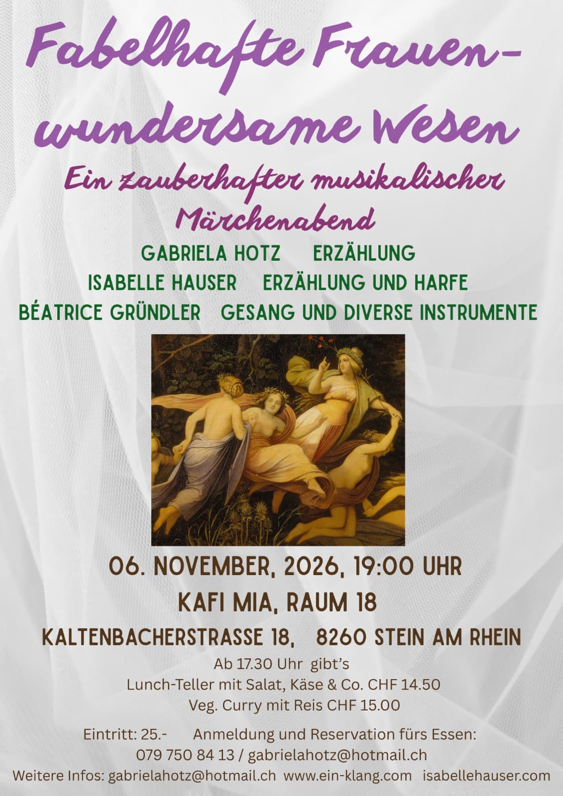 Fabelhafte Frauen – wundersame Wesen